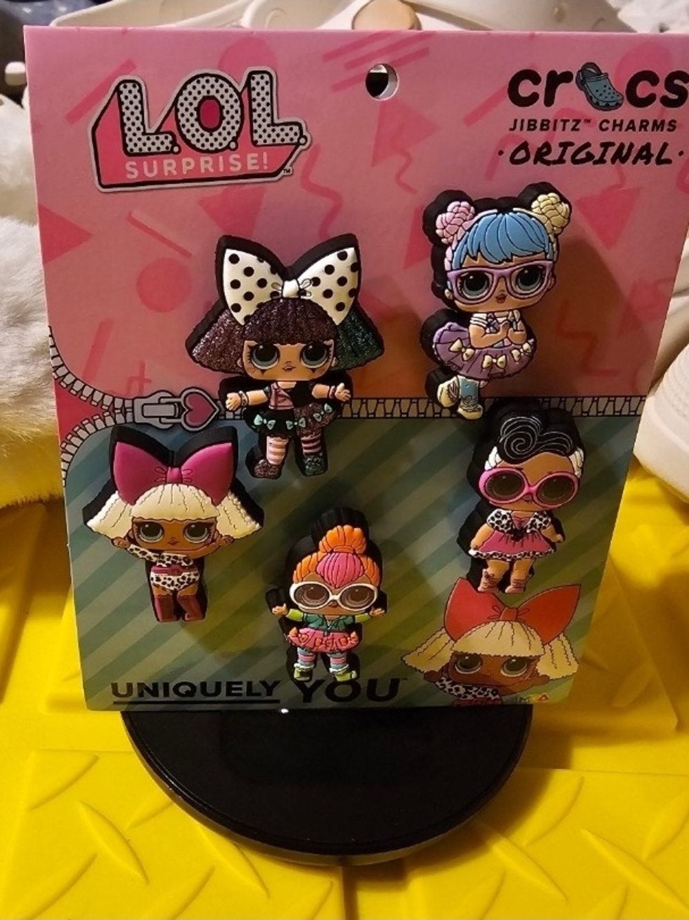 L.O.L. Surprise! Jibbitz Crocs Charms - Colorful Doll Set